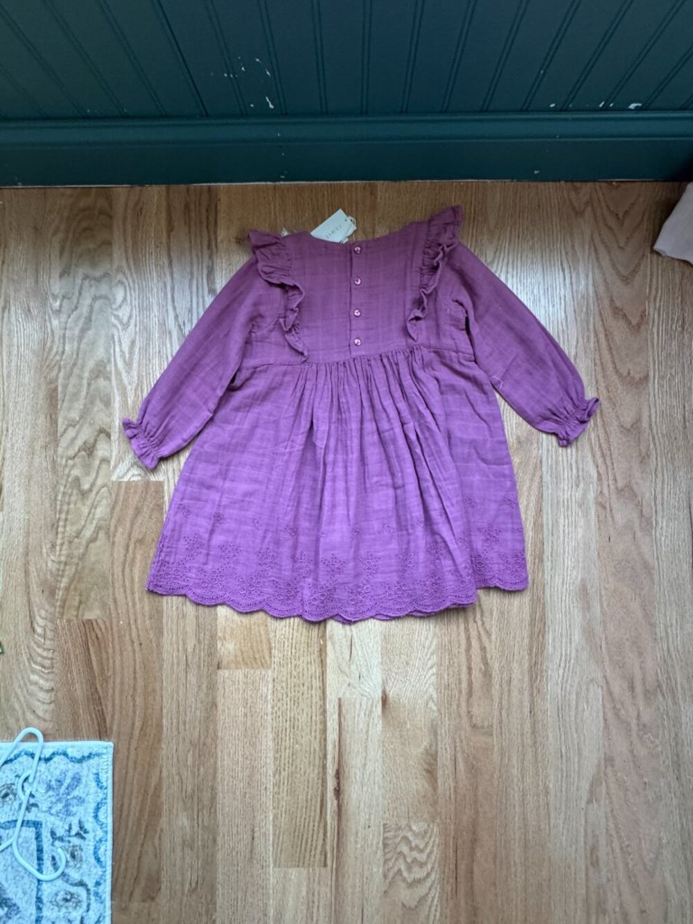 NWT Jamie Kay Size 5 Cotton Muslin Lily Dress - Picture 6 of 6